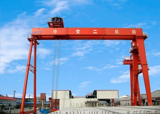 customized shipbuilding gantry crane 200 ton used in shipya